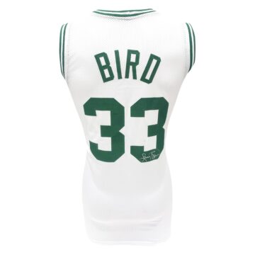 Signed Larry Bird Boston Celtics Jersey - 3 x NBA Champion