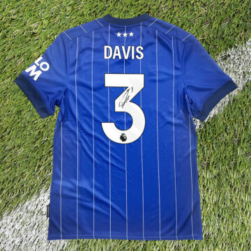 Signed Leif Davis Shirt - Premier League 2025