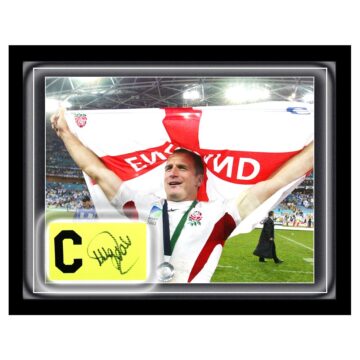 Signed Mike Tindall Armband Framed Dome - RWC Winner 2003