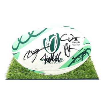 Signed Ireland Framed Ball - Rugby World Cup 2023