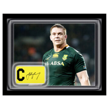 Signed John Smit Armband Framed Dome - Springboks Icon