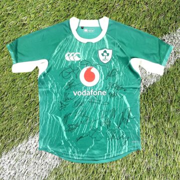 Signed Ireland Rugby Shirt - Six Nations 2025