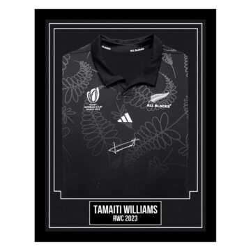 Anton Lienert-Brown Signed Framed Shirt - RWC 2023