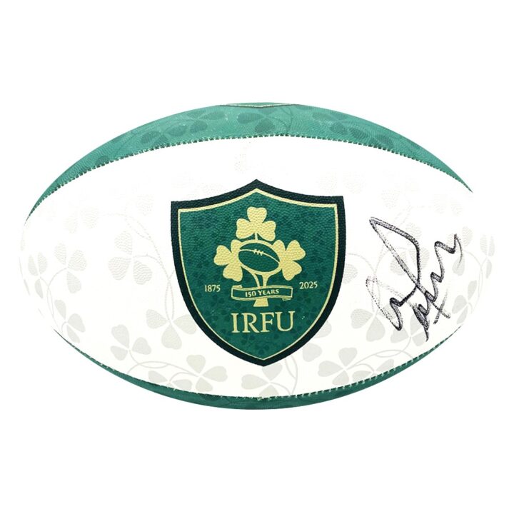Signed Andy Farrell Ball - Ireland Grand Slam 2023