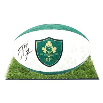 Signed James Ryan Framed Ireland Ball - Grand Slam 2023