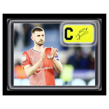 Signed Jack Stephens Armband Framed Dome - Southampton FC Captain