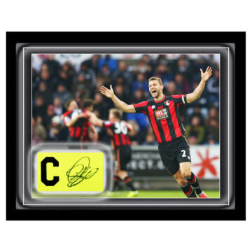Signed Simon Francis Armband Framed Dome - AFC Bournemouth Icon