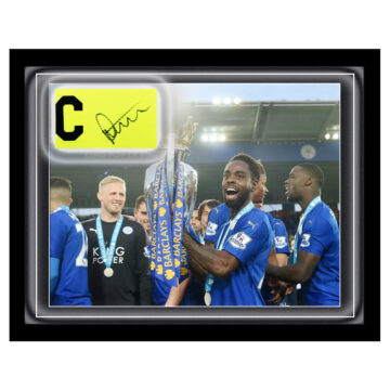 Signed Nathan Dyer Armband Framed Dome - Premier League Champion 2016