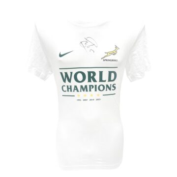 Signed Siya Kolisi Shirt - Springboks Captain RWC Winner 2019 & 2023