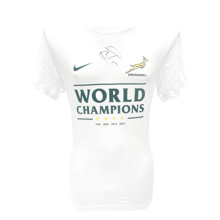 Signed Siya Kolisi Shirt - Springboks Captain RWC Winner 2019 & 2023