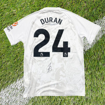 Autographed Jhon Duran Shirt - Aston Villa Icon