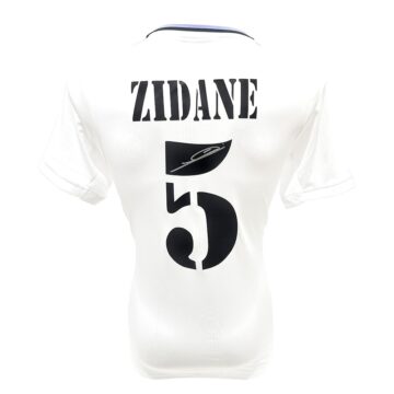Signed Zinedine Zidane Shirt - Real Madrid Club de Futbol