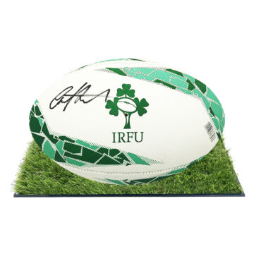 Signed Cian Healy Framed Ball - Six Nations 2025