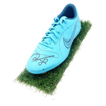 Signed Hristo Stoichkov Framed Boot - Champions League 1992
