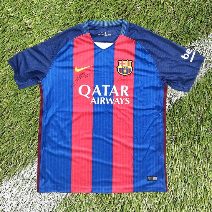 Signed Lionel Messi Shirt - Copa del Rey Winner 2017