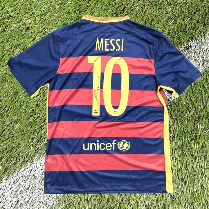 Signed Lionel Messi Shirt - La Liga Winner 2016