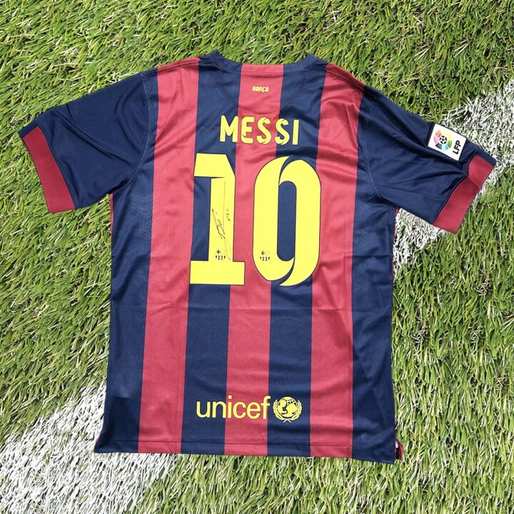 Signed Lionel Messi Shirt - Champions League Winner 2015