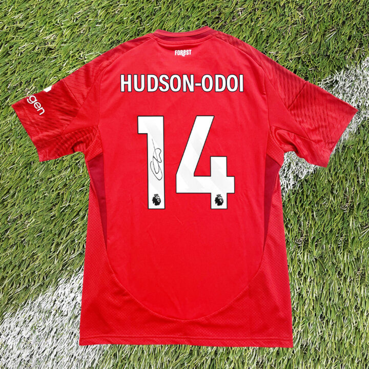 Signed Callum Hudson-Odoi Shirt - Nottingham Forest 2025