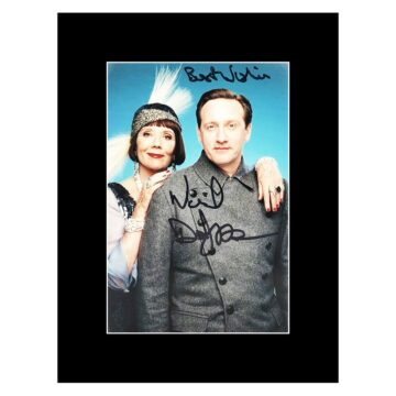 Signed Neil Dudgeon Photo Display 8x6 - Mrs Bradley Mysteries Icon