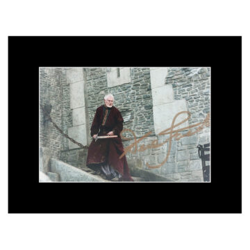 Signed Derek Jacobi Photo Display 8x6 - Ironclad Icon