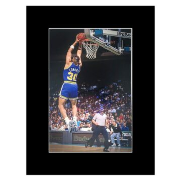Blue Edwards Autographed Photo Display 8x6 - Utah Jazz Icon