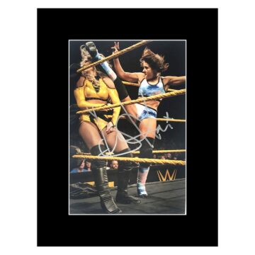 Dakota Kai Signed Photo Display 8x6 - WWE Icon