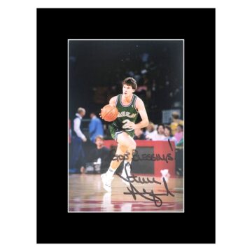 Signed Steve Alford Photo Display 8x6 - Dallas Mavericks Icon