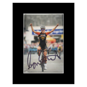 Signed Lizzie Deignan Photo Display 8x6 - Cycling Icon