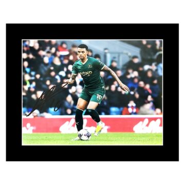 Signed Morgan Whittaker Photo Display 12x10 - Plymouth Argyle Icon