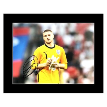 Signed Sam Johnstone Photo Display 12x10 - England Icon