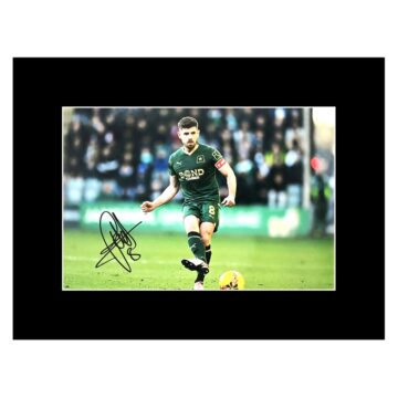 Signed Joe Edwards Photo Display 16x12 - Plymouth Argyle Icon