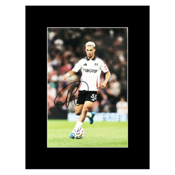 Signed Antonee Robinson Photo Display 16x12 - Fulham Icon