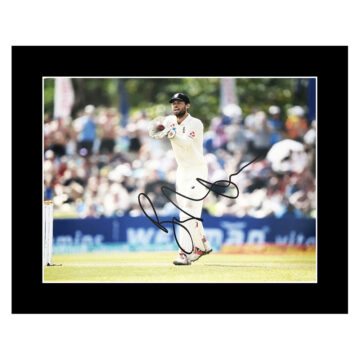 Signed Ben Foakes Photo Display 12x10 - England Cricket Autograph