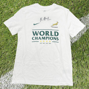 Signed Kurt-Lee Arendse Shirt - Rugby World Cup Winner 2023