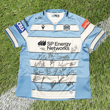 Signed Glasgow Warriors Shirt - United Rugby Championship 2025