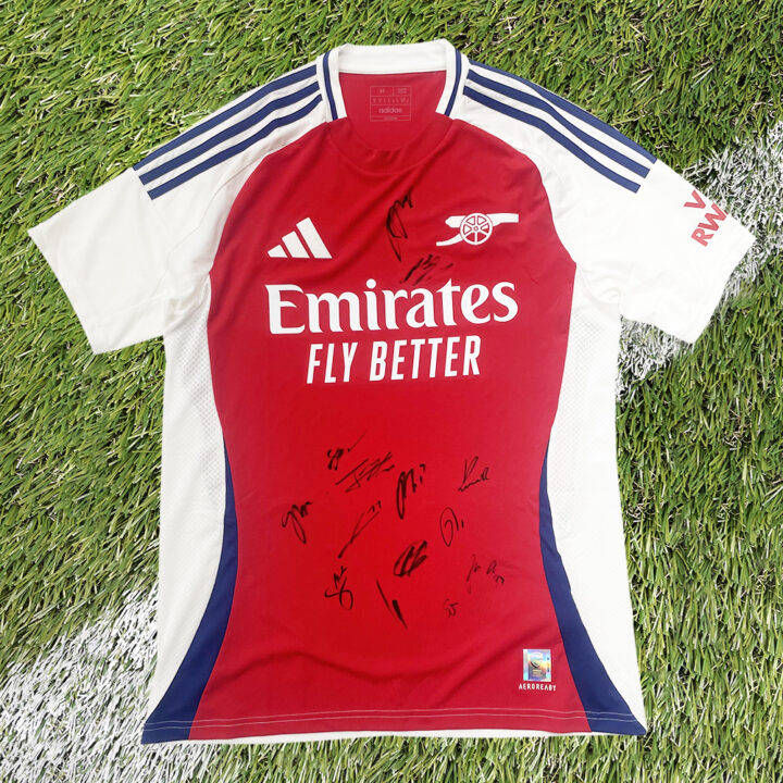 Signed Arsenal F.C. Shirt - Champions League 2025