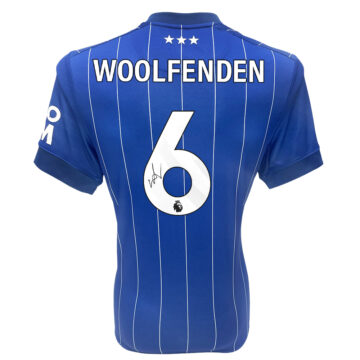 Signed Luke Woolfenden Shirt - Premier League 2025