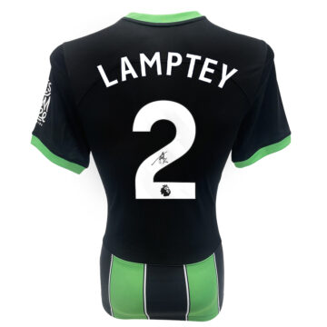 Signed Tariq Lamptey Shirt - Premier League 2024/25