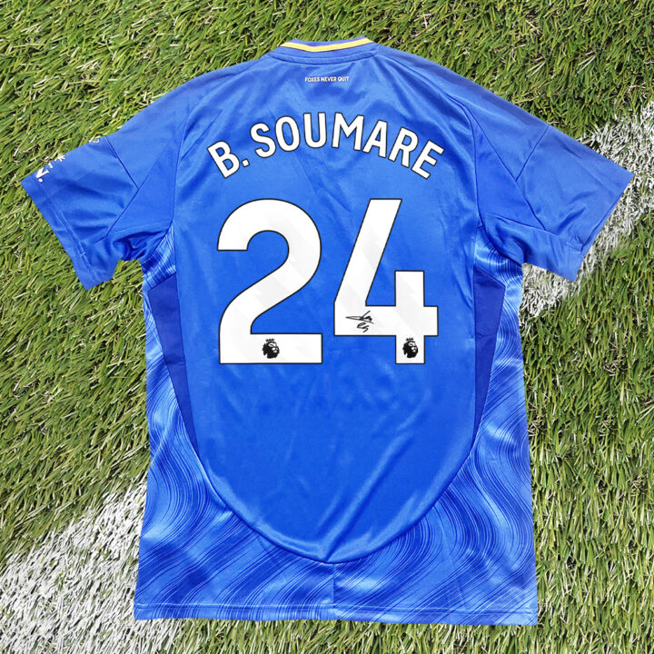 Signed Boubakary Soumare Shirt - Leicester City 2025