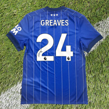 Signed Jacob Greaves Shirt - Premier League 2024/25