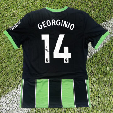 Signed Georginio Rutter Shirt - Brighton & Hove Albion 2025
