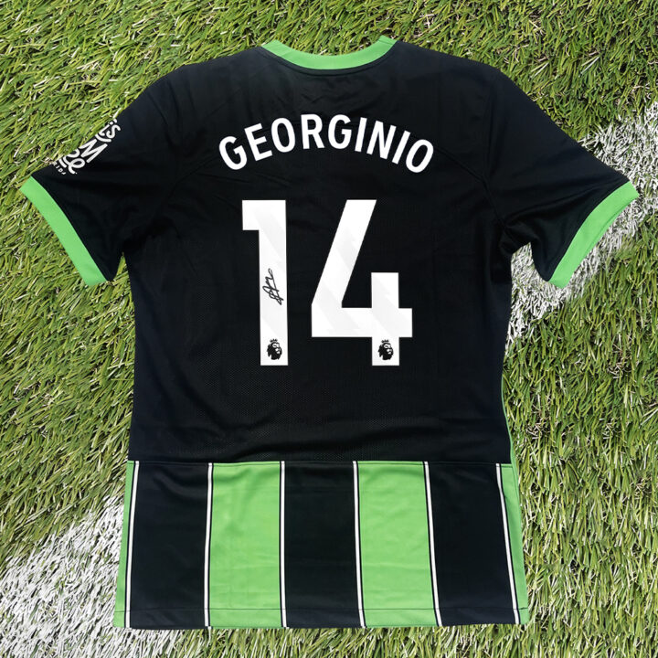 Signed Georginio Rutter Shirt - Brighton & Hove Albion 2025