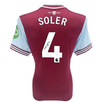 Signed Carlos Soler Shirt - West Ham United 2025