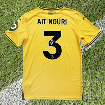 Signed Rayan Ait-Nouri Shirt - Wolves 2024/25