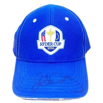Autographed Rory Mcilroy Cap - Ryder Cup Winner 2014